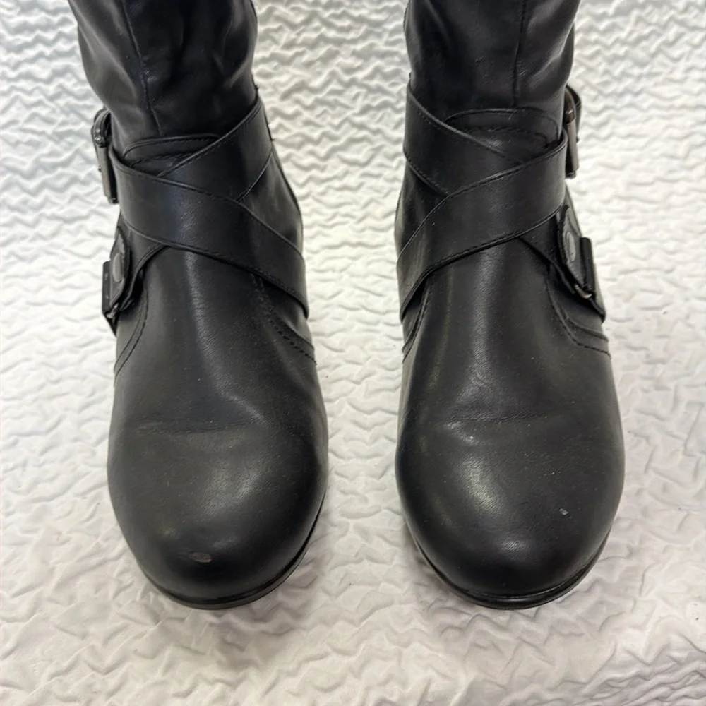 Avenue Black Carson Black Boots size 9
